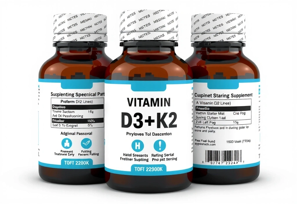 Vitamine D3 + K2 Eiffelvitcv