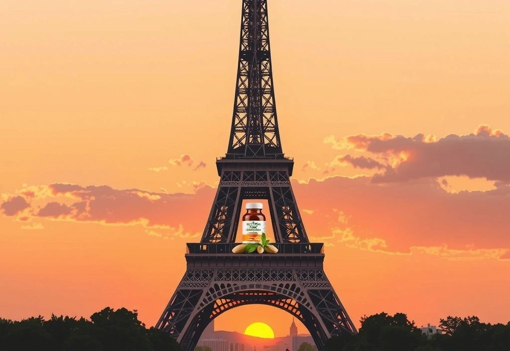 Représentation artistique de la Tour Eiffel symbolisant la force et l'innovation d'Eiffelvitcv