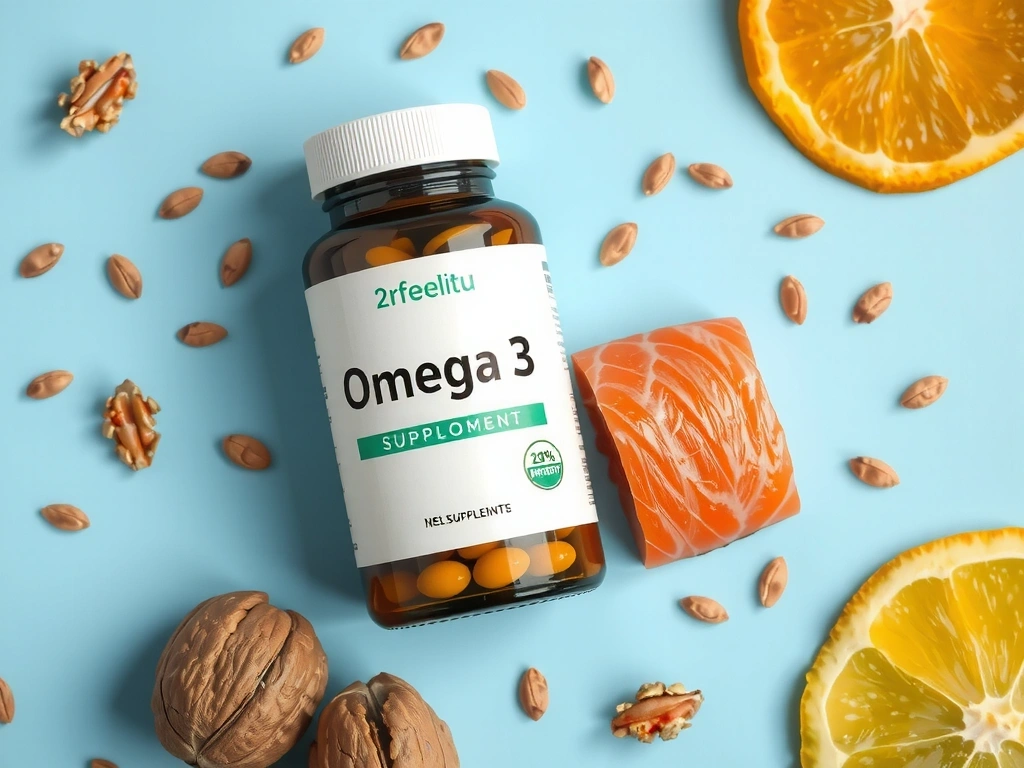 Bouteille d'Oméga 3